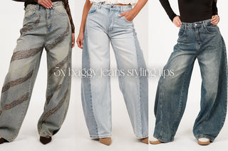 Baggy Jeans Dames: 5 styling tips voor elke outfit