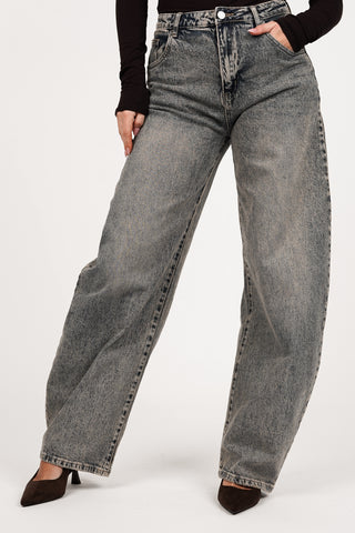 Balloon fit jeans dark blue - Brooklyn