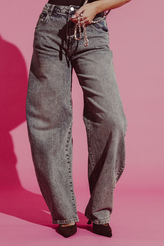 Ballon-Jeans, dunkelblau - Brooklyn