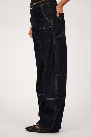 Ballon-Jeans mit Acid-Wash-Waschung - Deya