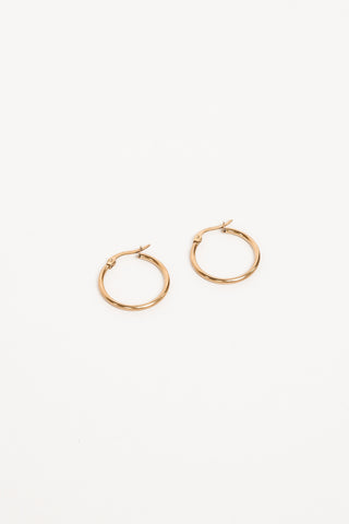 Basic Hoop Earrings 2.5cm - Fenne