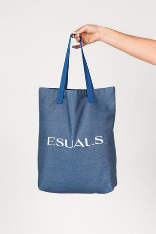 Canvas bag denim blue - Esuals