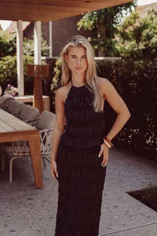 Open back top brown - Jaimie