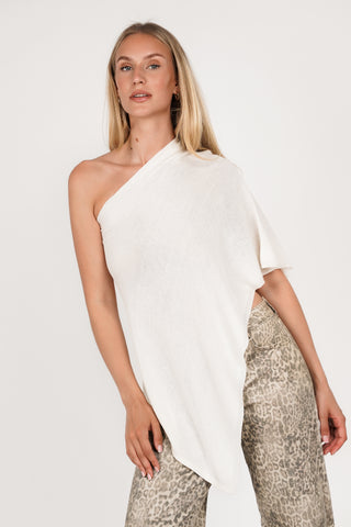 One shoulder cover-up wit - Rosalie