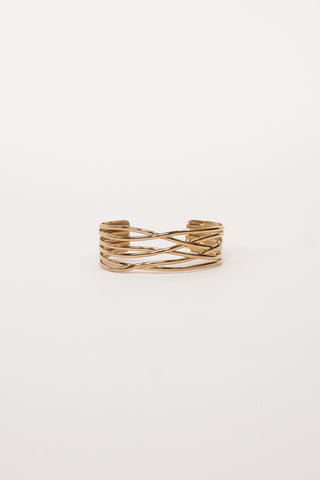 Adjustable gold bracelet - Lina