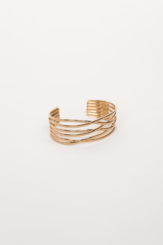 Adjustable gold bracelet - Lina