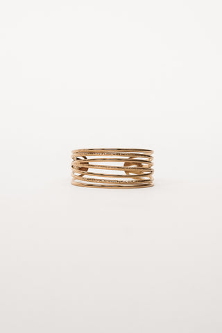 Bracelet gold lines - Mira