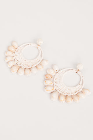 Statement oorhangers beige - Nevada