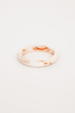 Bangle bracelet marble beige - Lizzy