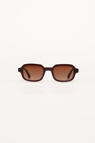 Retro sunglasses tortoise brown - Azura