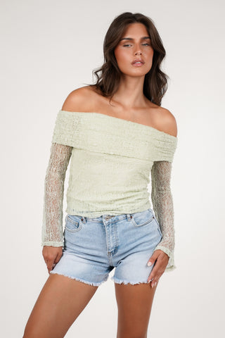 Denim short stretch licht blauw - Loa