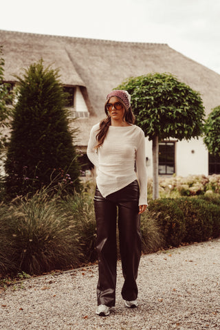 Asymmetrische top creme - Marlow