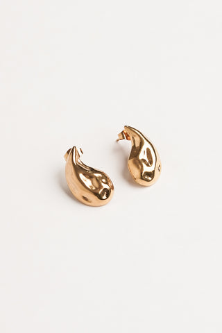 Tropfenohrringe Gold - Aurelia