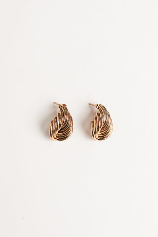 Ohrringe Gold Statement - Lavina