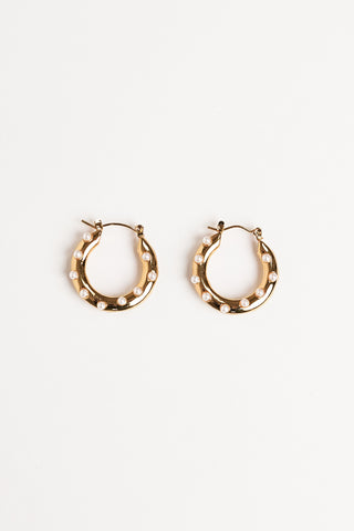Ohrringe mit Perlen Gold - Isabeau