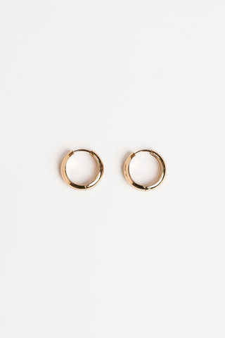 Basic Hoop Earrings Large - Florence