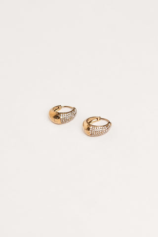 Creole Diamond Earrings Large - Veronique