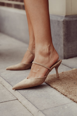 Pumps suede khaki - Jaimy