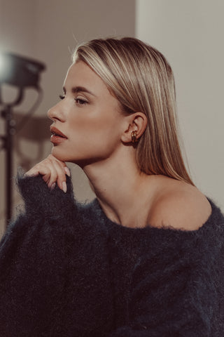 Ear cuff basic gold - Elin