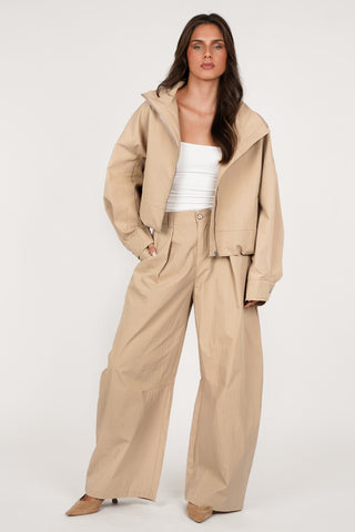 Oversized bomberjack camel - Madison