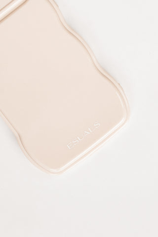 Phone case iPhone wavy beige - Kaya