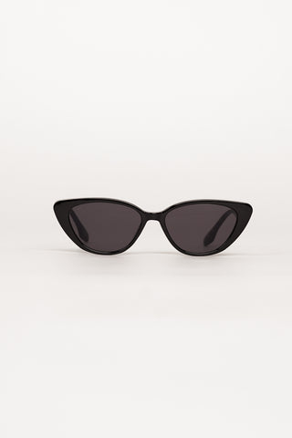 Cat eye zonnebril zwart - Millie
