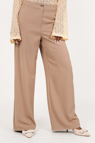 Women's camel trousers - Jelina