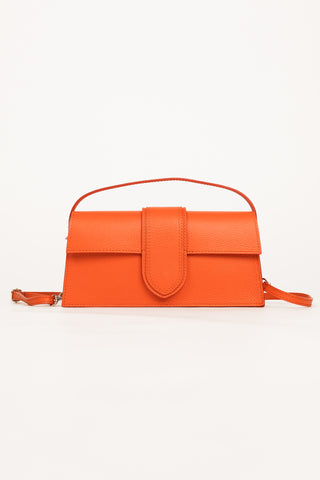 Orange crossbody bag - Flynn