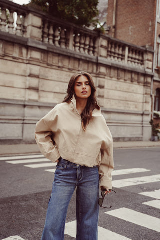 Oversized bomberjack camel - Madison