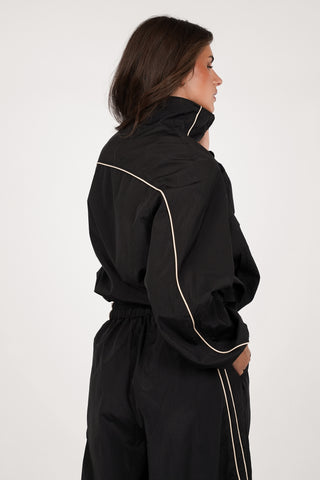 Track jacket zwart - Olivia
