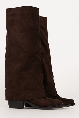 Cowboy boots suede brown - Bibi