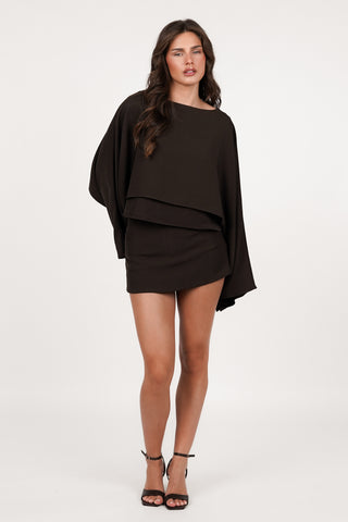 Skort Damen Braun - Mae