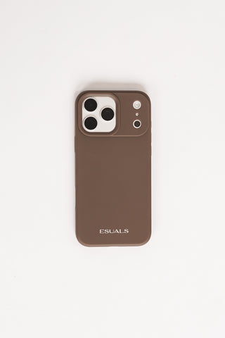 Silicone Phone Case iPhone Brown - Jules