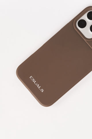 Silicone Phone Case iPhone Brown - Jules