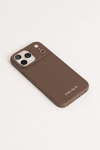 Silicone Phone Case iPhone Brown - Jules