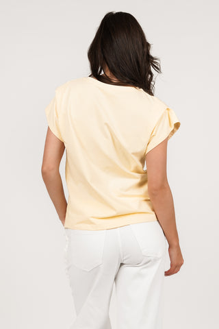 Dames t-shirt geel - Livy
