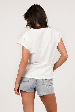 Dames t-shirt wit - Livy