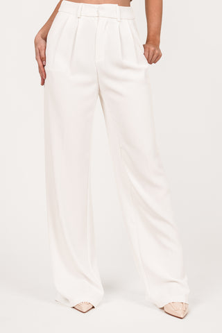 Women's trousers white - Laure