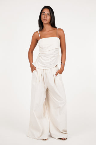 Katoenen two piece set beige - Maud