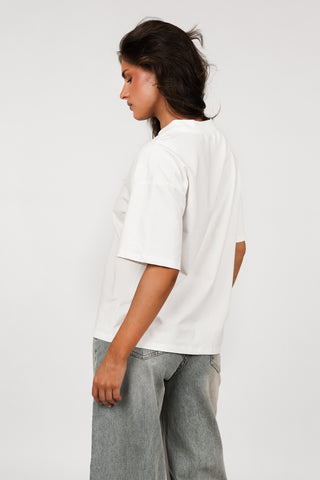 Oversized T-shirt Esuals white - Lois