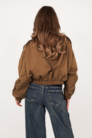 Bomber jack oversized camel - Kyra