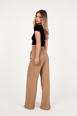 Women's trousers camel - Laure