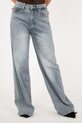 Weite Jeans, blau - Sjors