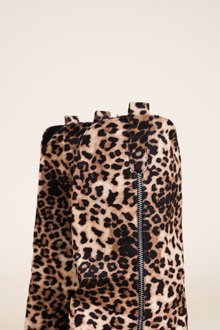 Cowboy boots with leopard print wrap - Willow