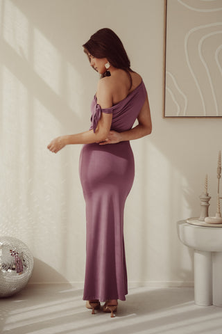Langes, hellgelbes Hochzeitskleid - Mikki