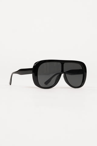 Oversized black sunglasses - Jip
