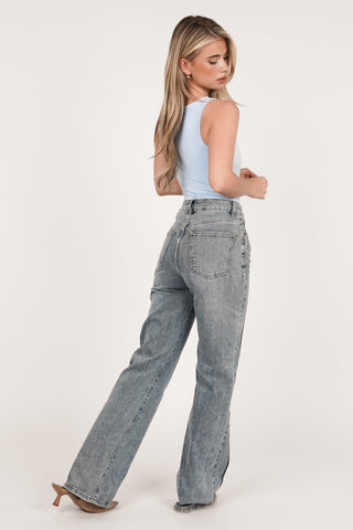 Straight leg jeans blue - Gina