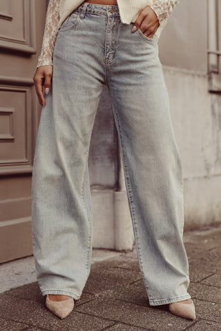 Balloon fit jeans dark blue - Brooklyn