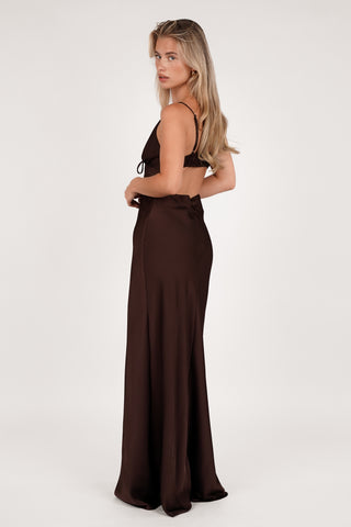 Maxikleid Batikmuster Rosa - Jady
