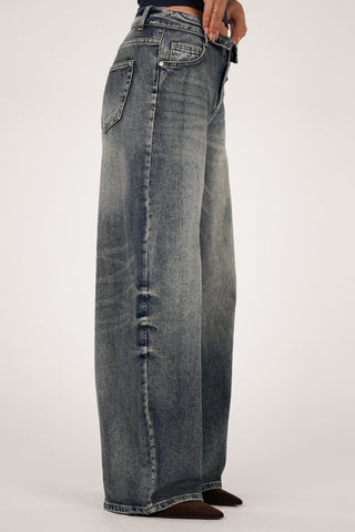 Ballon-Jeans, dunkelblau - Brooklyn